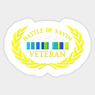 Battle of Yavin Sticker